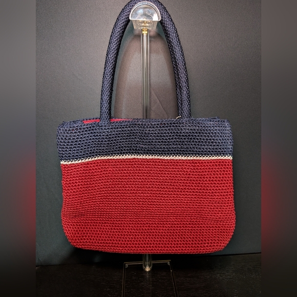 The Sak Navy and Crimson Tote Bag - Picture 4 of 5
